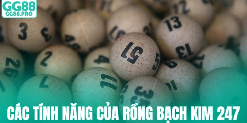 Một số tính năng nổi bật của soi cầu Rồng Bạch Kim 247