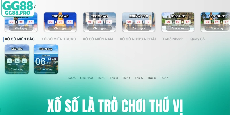 Xổ số là trò chơi thú vị